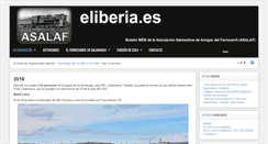 Desktop Screenshot of eliberia.es